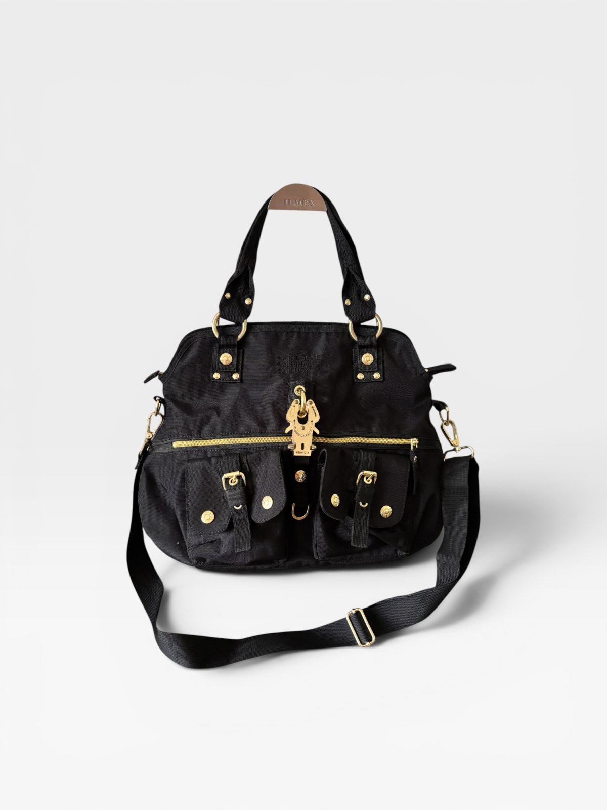 George Gina & Lucy &bdquo;Puttin on the Zips&ldquo; schwarz mit gold